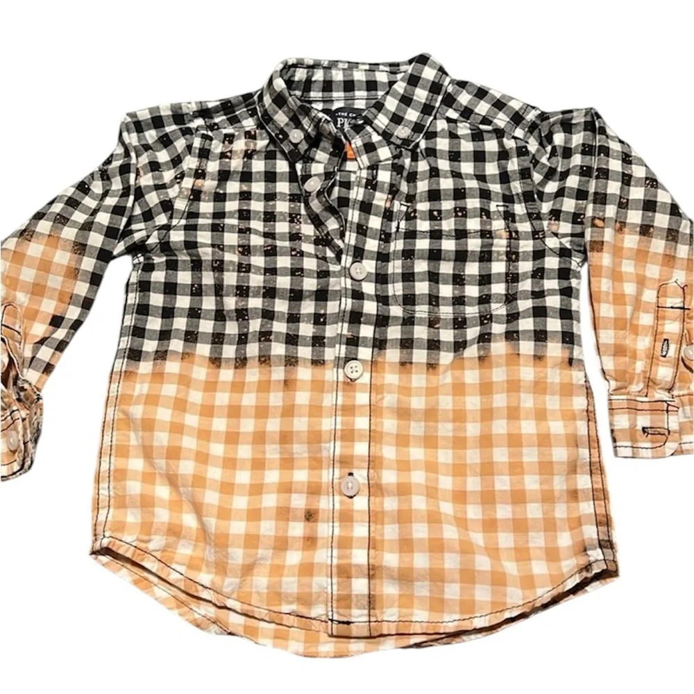The Children’s Place Boys Toddler Long Sleeve Button Down Shirt 2T